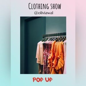 ⭐️ POP UP Clothing show ⭐️